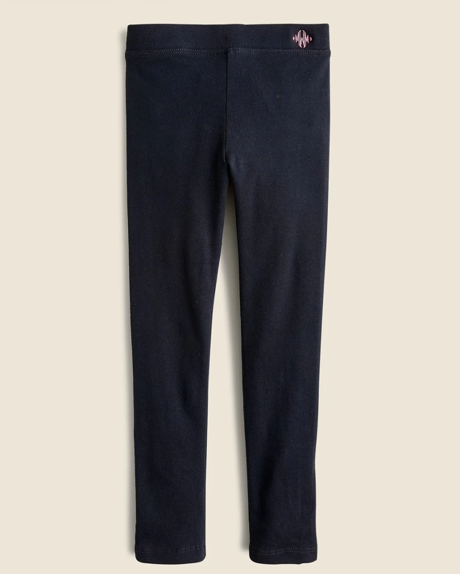 J.Crew Girls' Black Everyday Leggings for Comfort & Play