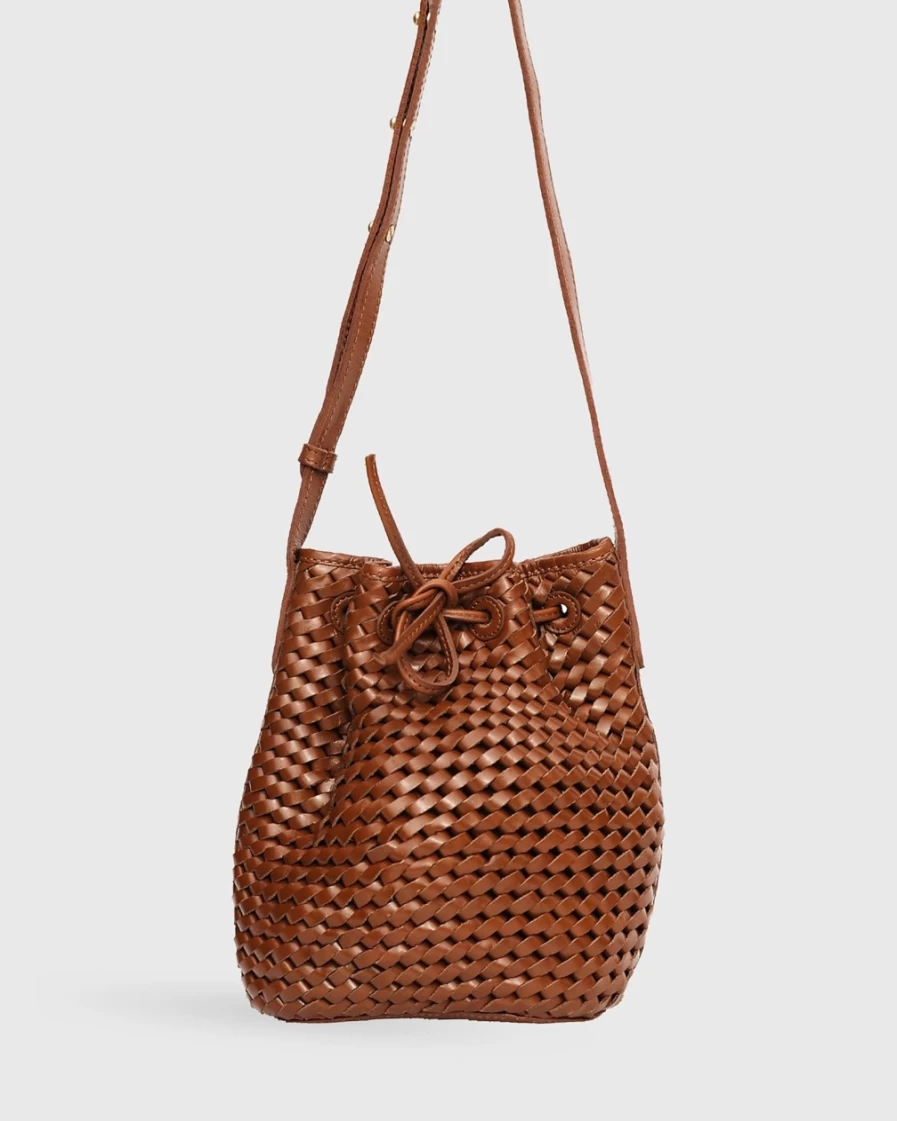 J.Crew Women's Isabelle Bag in Dark Tan | Bembien® Leather Handbag