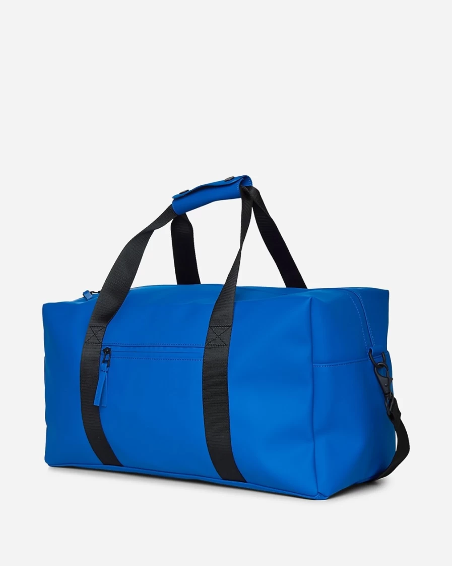 J.Crew Men's Blue Gym Bag by Rains® – Water-Resistant Durable Backpack for Workouts & Travel