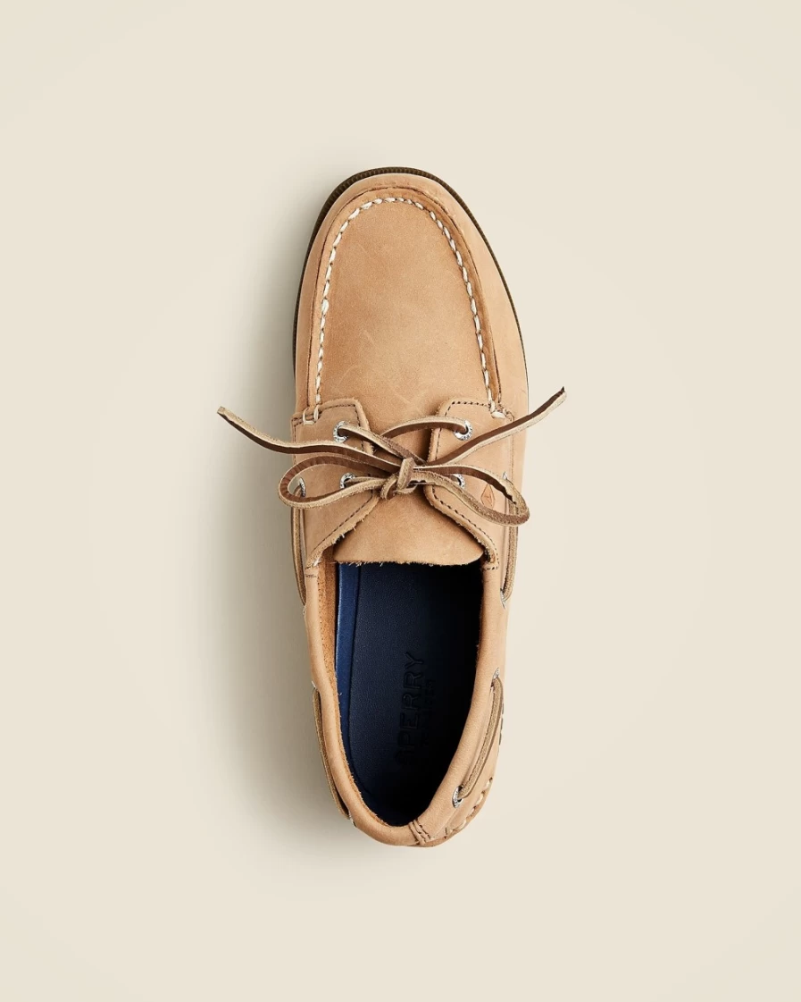 J.Crew Boys' Sahara Boat Shoes – Sperry® Authentic Original Two-Eye Design