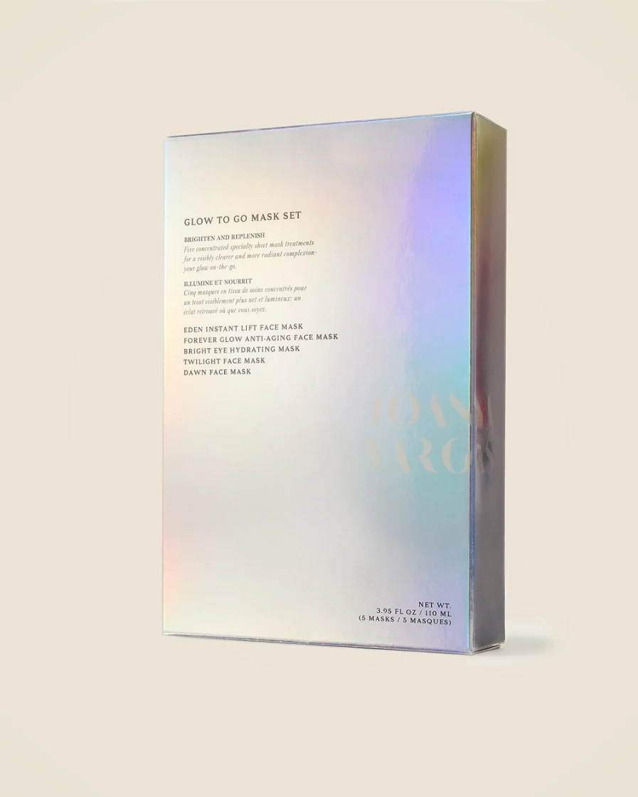J.Crew Joanna Vargas Glow To Go Mask Set - Natural Skincare Travel Kit
