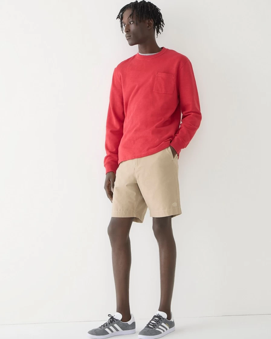 J.Crew Men's Beige Lightweight Mountain Shorts – Snow Peak Inspired Outdoor Cloth Shorts