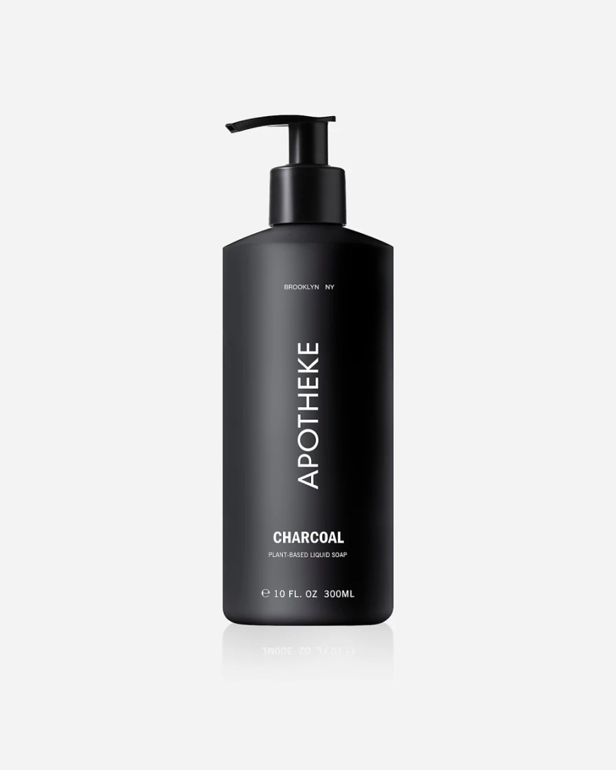 J.Crew Black Charcoal Liquid Soap - Detoxifying & Cleansing Apotheke Hand Wash