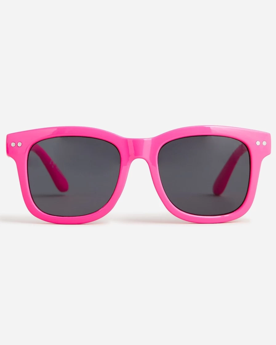 J.Crew Girls' Brilliant Azalea Wayfarer Square Sunglasses for Kids