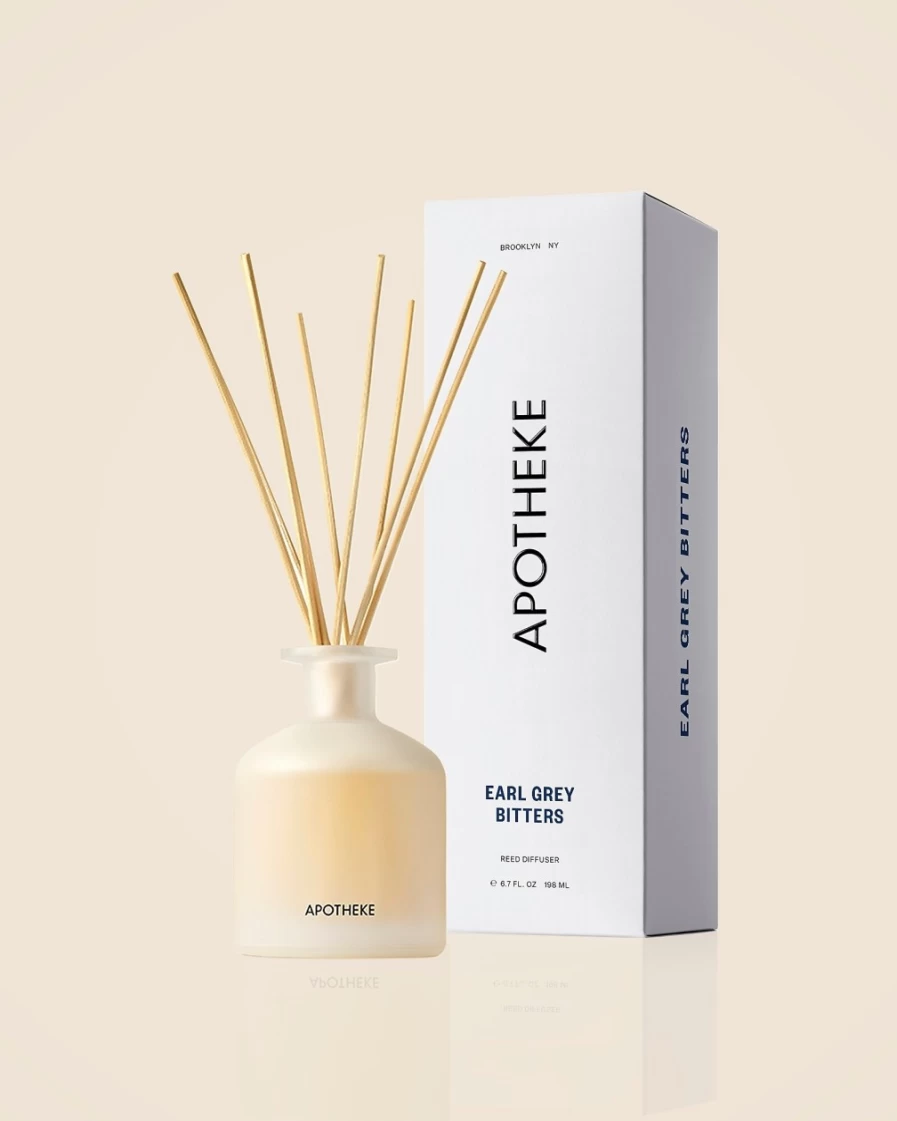 J.Crew White Earl Grey Bitters Reed Diffuser – Apotheke Scented Home Fragrance