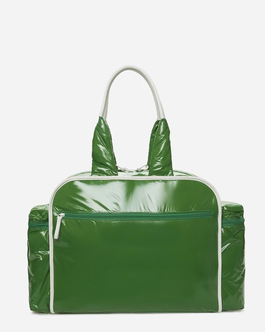 J.Crew Women's Green Caraa Tennis Duffel Bag for Sports & Travel