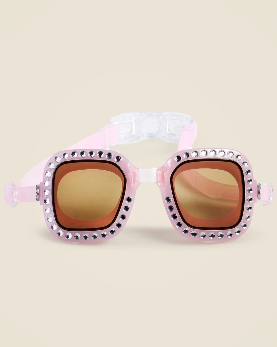 J.Crew Girls' Pink Bling2O® Vibrant Swim Goggles for Kids