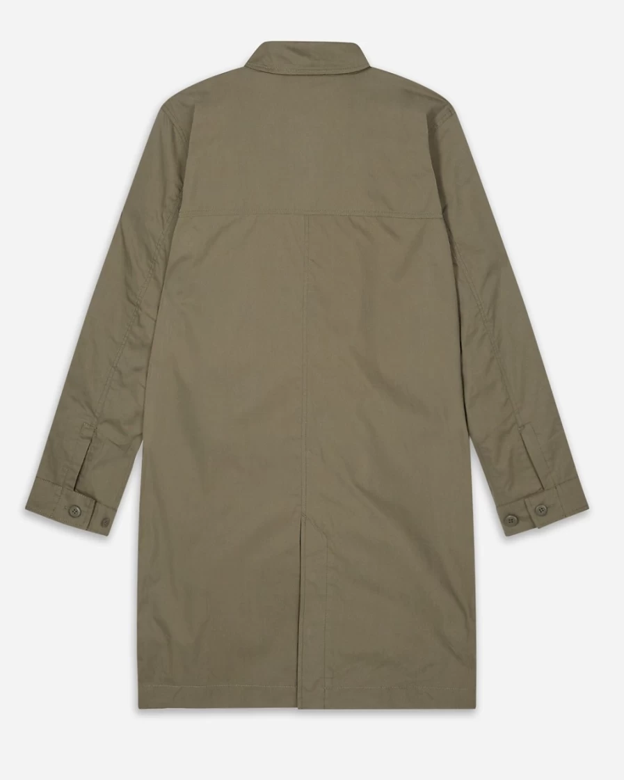 Men's J.Crew Green Cotton Car Coat by Alpha Industries®