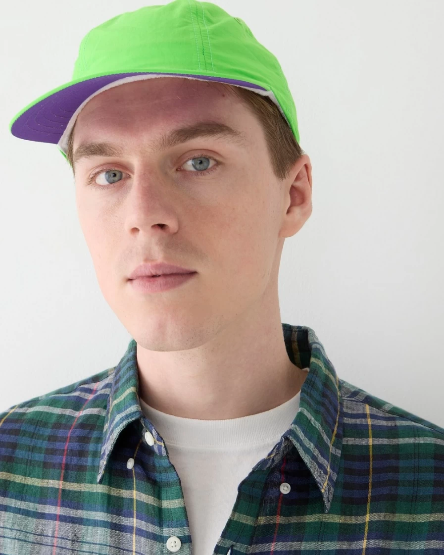J.Crew Men's Sea Glass Baseball Cap in Taslan® Nylon