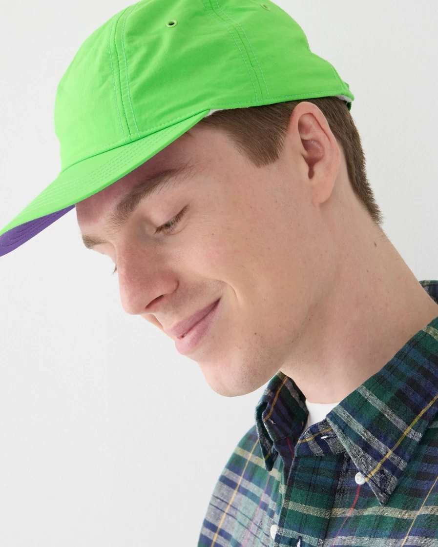 J.Crew Men's Sea Glass Baseball Cap in Taslan® Nylon