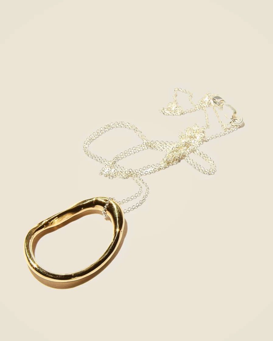 J.Crew Women's Oblique Necklace in Pale Chamois - Odette New York® Style