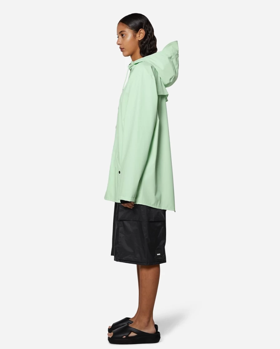 J.Crew Men's Light Green Waterproof Rains Jacket