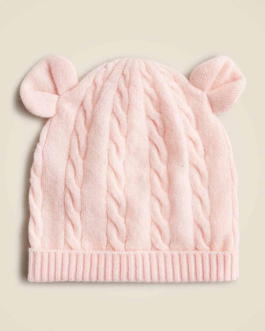J.Crew Limited-Edition Warm Quartz Baby Cashmere Beanie for Infants