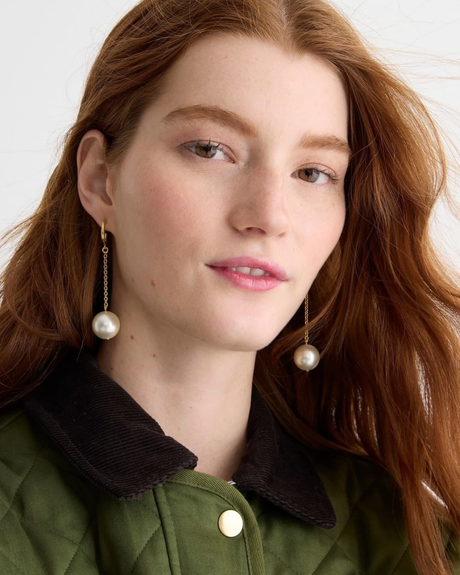 J.Crew Women's Limited-Edition Cropped Quilted Barn Jacket in Deep Moss