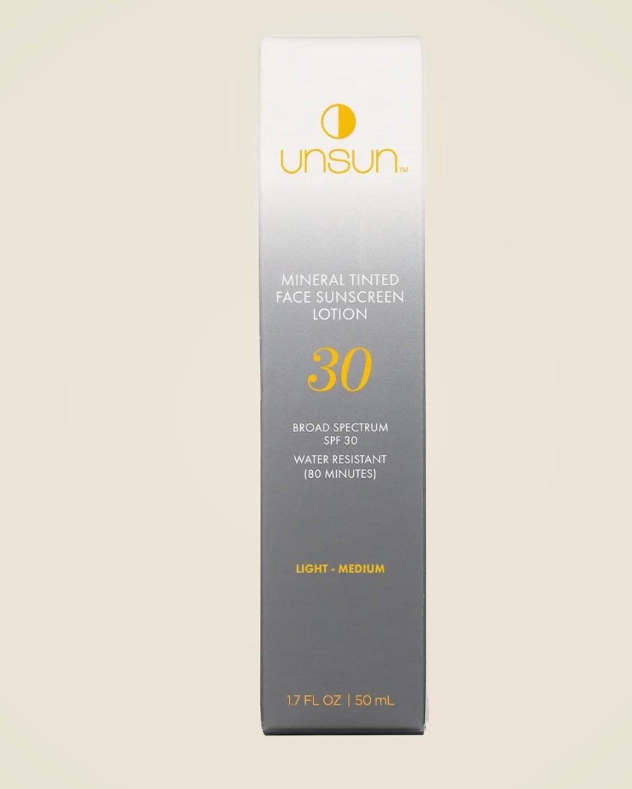 J.Crew Mineral Tinted Sunscreen Lotion SPF 30 - Natural Shade, Lightweight Face Protection
