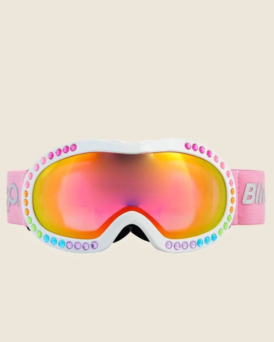 J.Crew Girls' Pink Multi Bling2O® Rhinestone Ski Mask