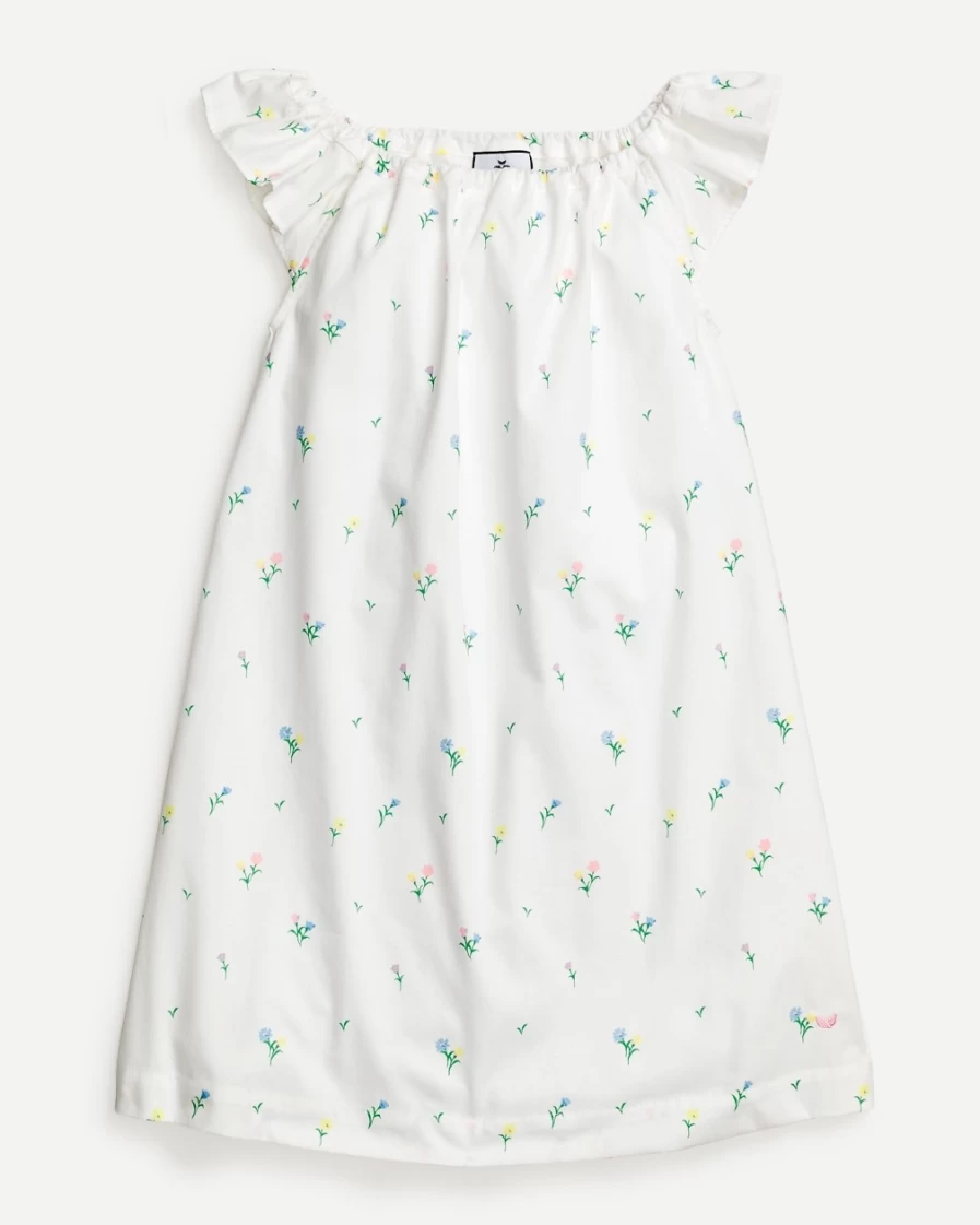 J.Crew Girl's White Isabelle Nightgown – Petite Plume™ Kids' Sleepwear