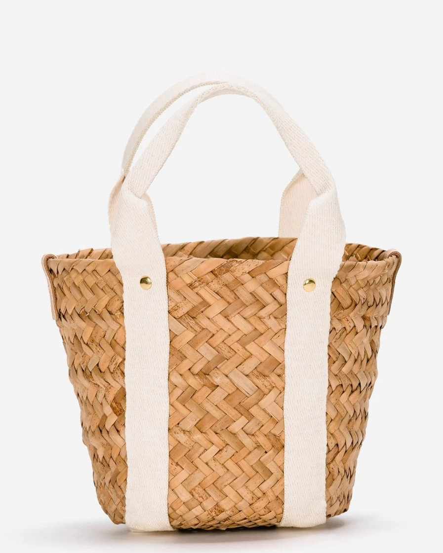 J.Crew Women's Ivory White Mini Colbie Tote Bag by Kayu