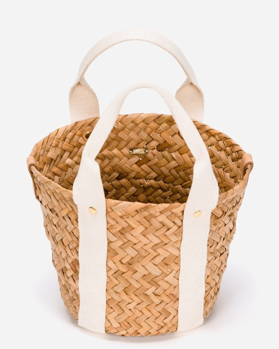 J.Crew Women's Ivory White Mini Colbie Tote Bag by Kayu