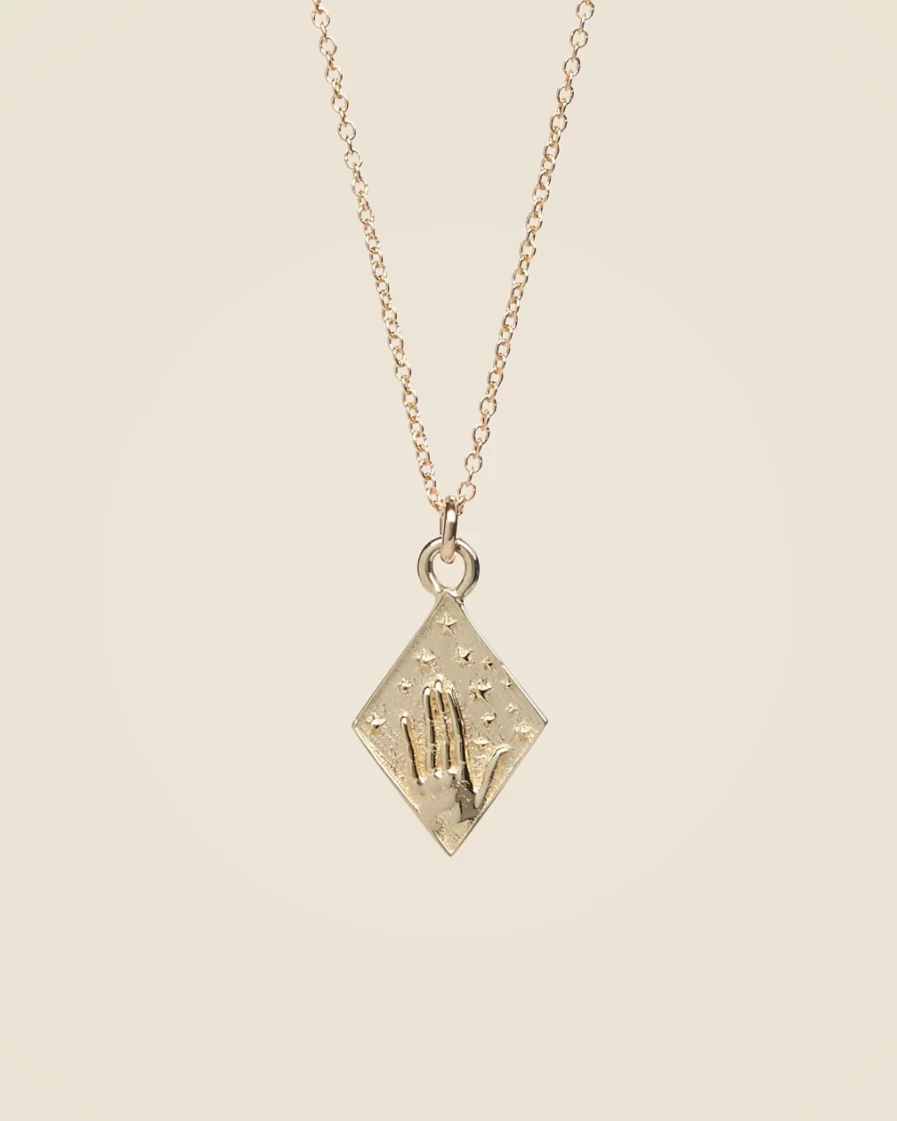 J.Crew Women's Gold Guiding Stars Pendant Necklace - Talon Jewelry Collection