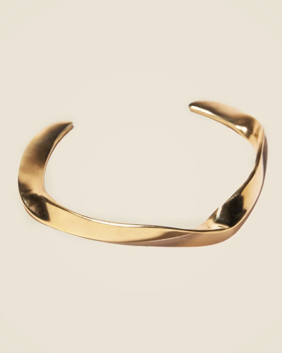 J.Crew Women's Brass Odette New York® Fold Cuff Bracelet