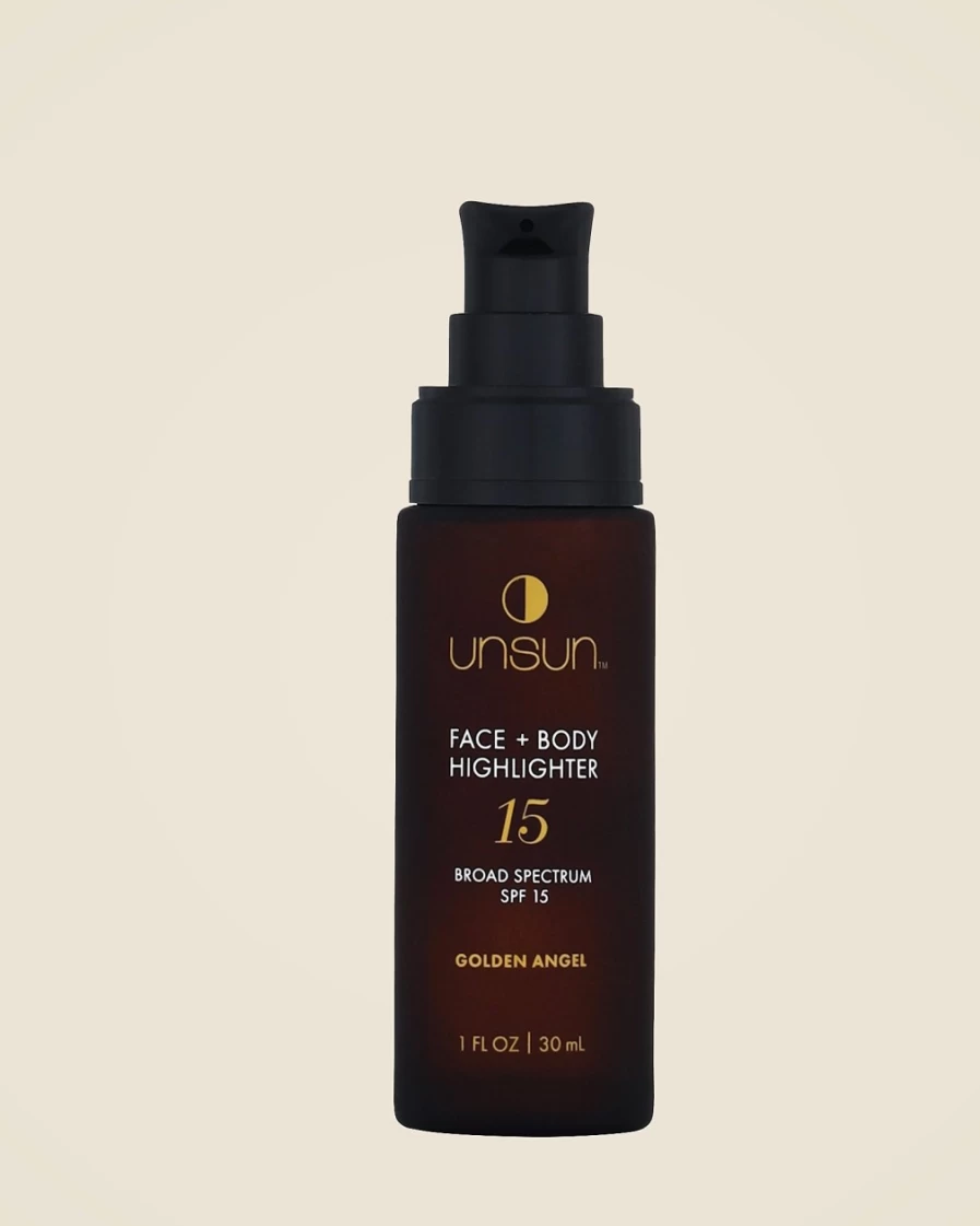 J.Crew Gold Face & Body Highlighter with SPF 15 - Illuminate & Protect