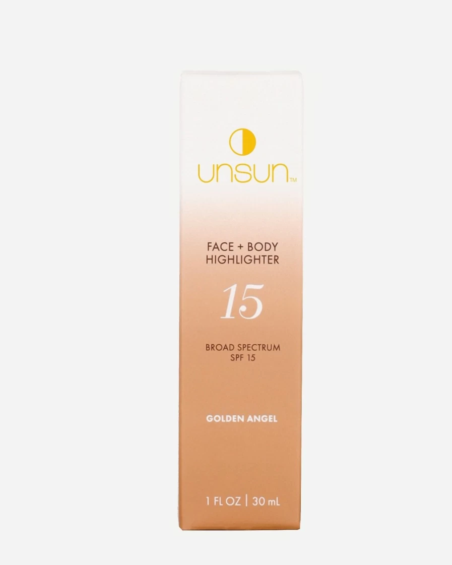 J.Crew Gold Face & Body Highlighter with SPF 15 - Illuminate & Protect