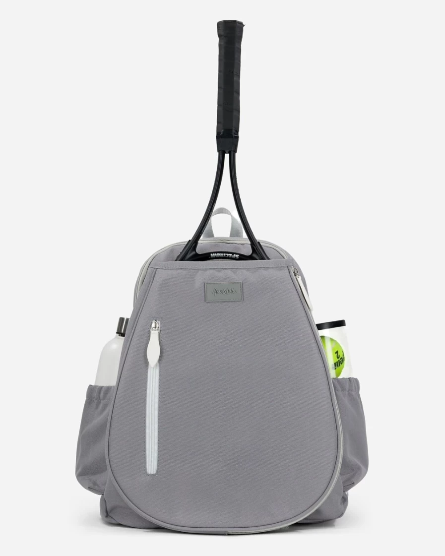 J.Crew Women's Grey Game Time Tennis Backpack by Ame & Lulu