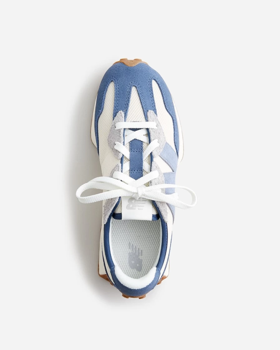 J.Crew Boys' Indigo & Calm Taupe New Balance® 327 Sneakers