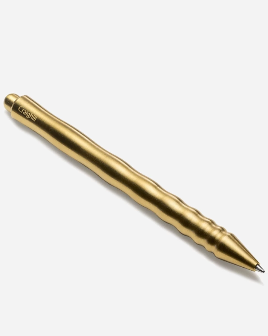J.Crew Brass Kepler Pen by Craighill™ – Stylish & Durable Writing Instrument