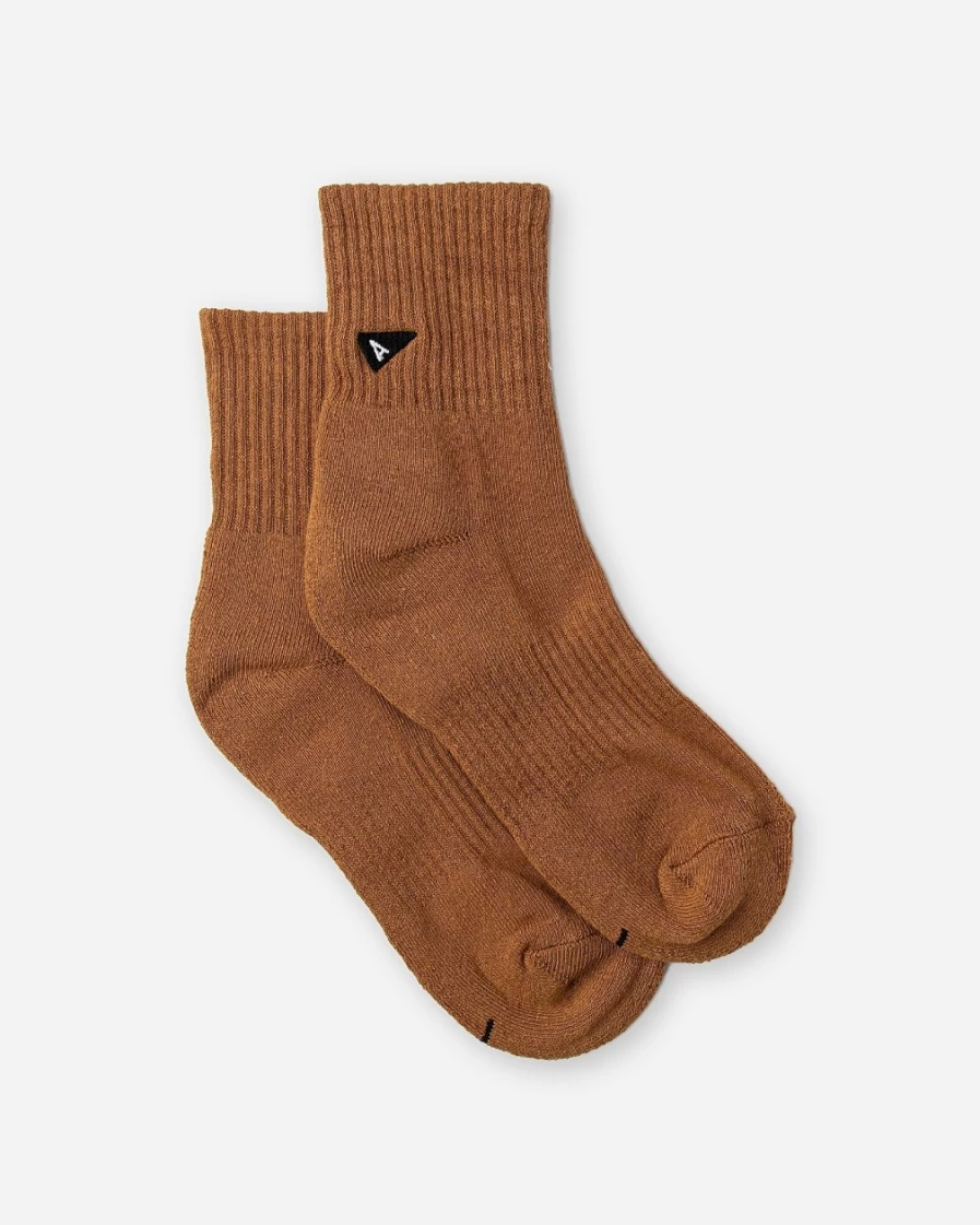 J.Crew Men's Caramel Mini Crew Socks - Arvin Goods Collection