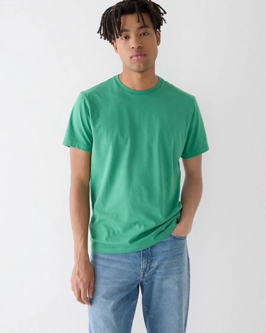 J.Crew Men's Monstera Broken-In Short-Sleeve T-Shirt