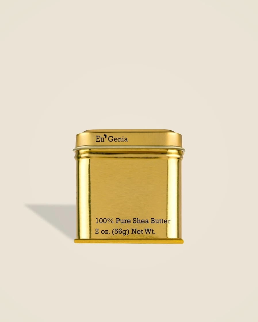 J.Crew Gold Eu'Genia Shea™ Dermatological-Strength Shea Butter, 2Oz for Intense Moisturization