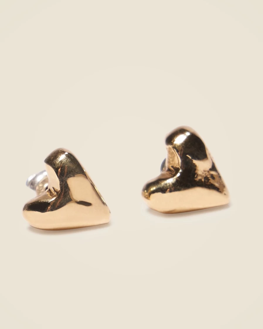 J.Crew Women's Gold Coeur Earrings by Odette New York®