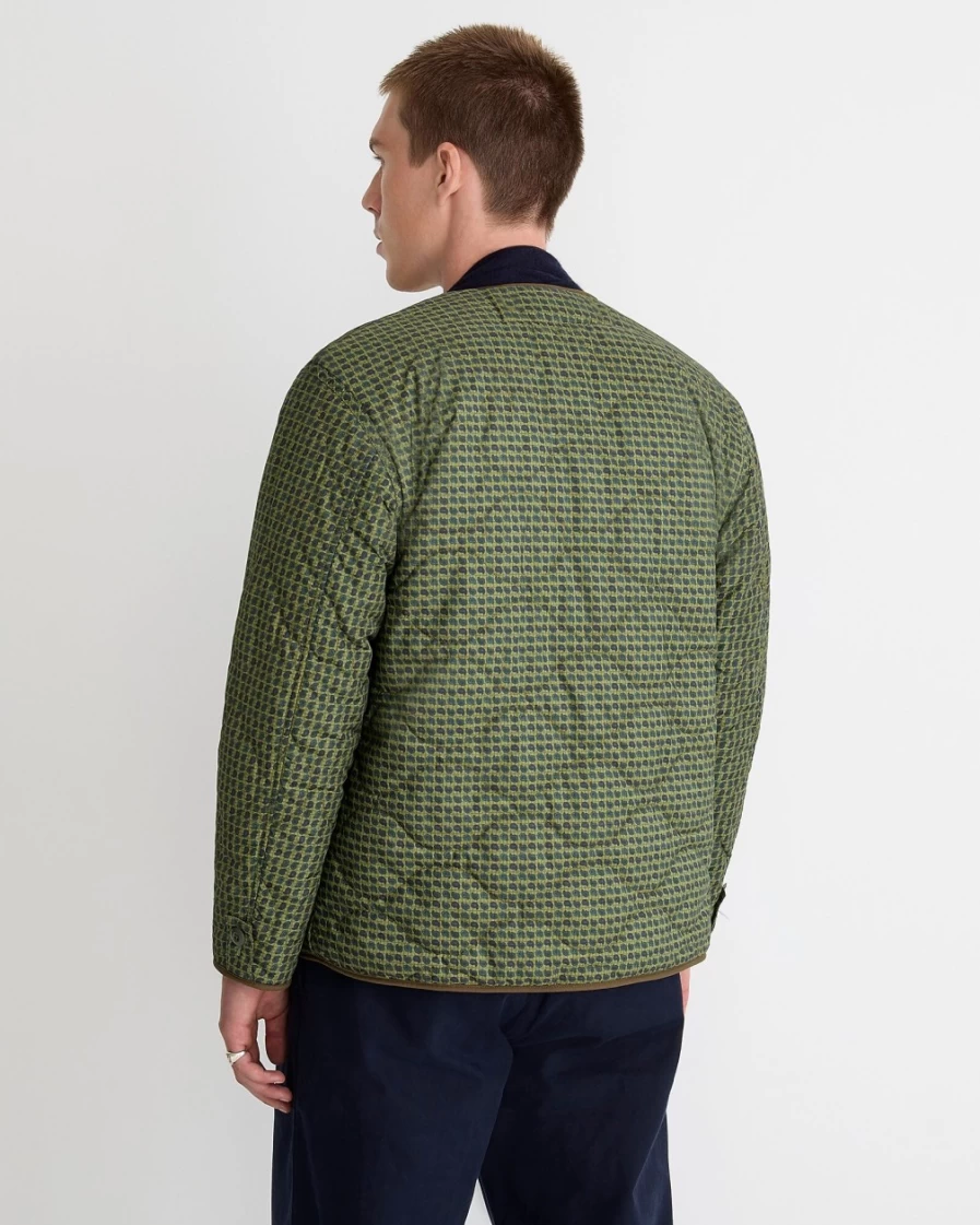 J.Crew Men's Off White Reversible Liner Blouson Jacket - Beams Plus Collaboration