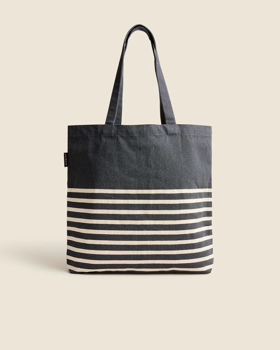 J.Crew Women's Navy Multi Reusable Everyday Tote Bag