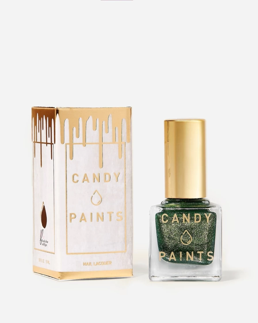 J.Crew Green Multi T.Rex Nail Lacquer - Candy X Paints Dinosaur-Inspired Polish
