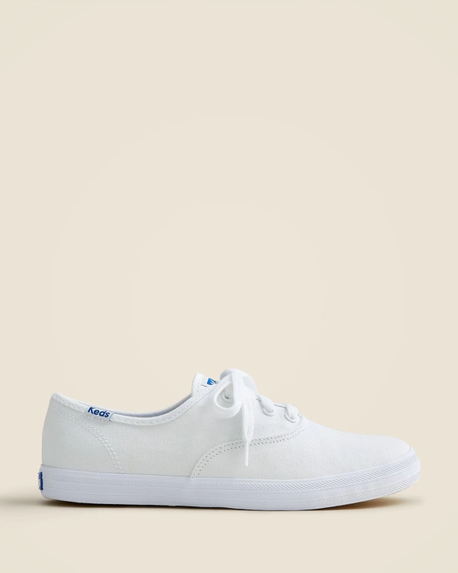 J.Crew Girls' White Champion Cvo Sneakers by Keds® | Kids' Casual Shoes