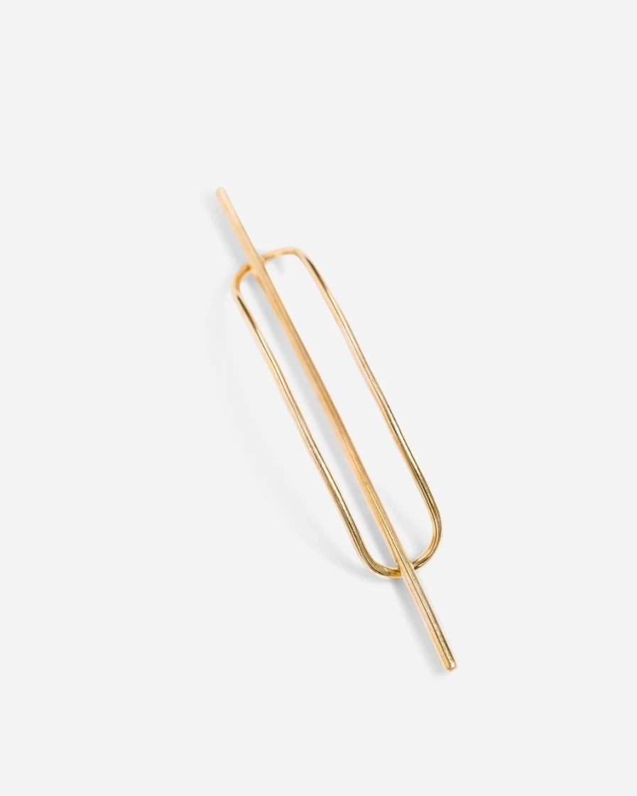 J.Crew Women's Gold Oval Hair Pin by Laude The Label - Petite Hair Accessory
