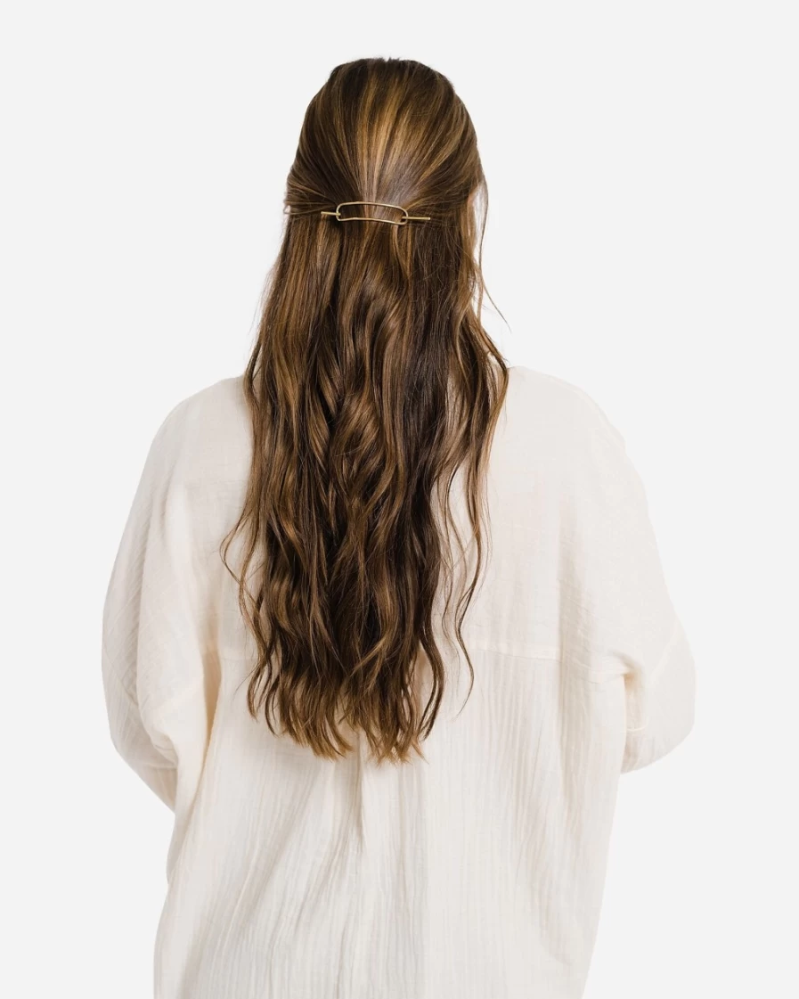 J.Crew Women's Gold Oval Hair Pin by Laude The Label - Petite Hair Accessory