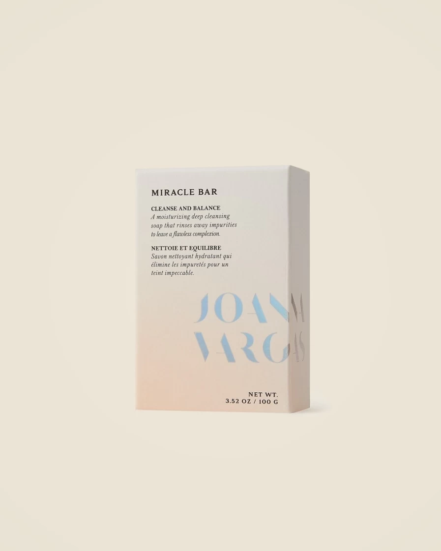 J.Crew Joanna Vargas Miracle Bar - Natural Skincare Cleansing Bar for Radiant Skin