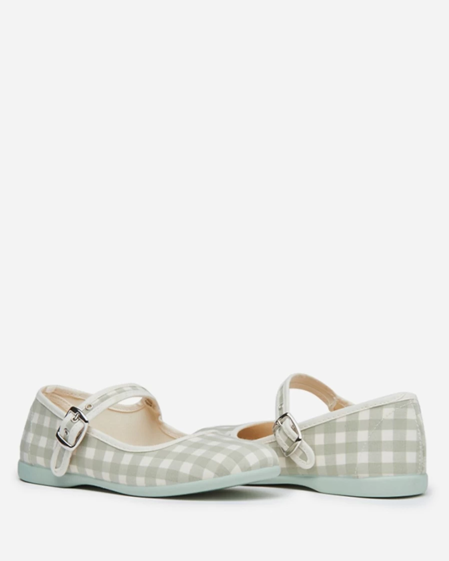 J.Crew Girls' Light Green Childrenchic® Buckle Mary Jane Shoes
