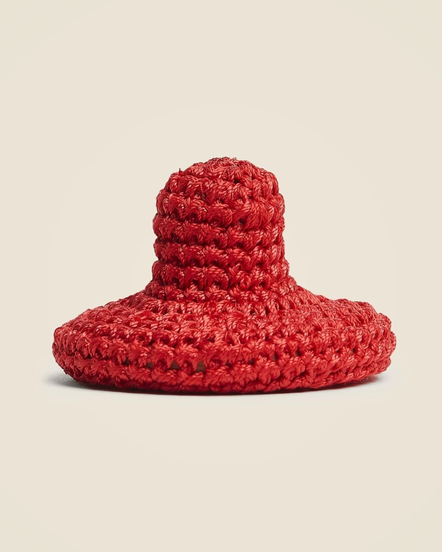 J.Crew Red Exfoliating Beauty Tool - Dehiya Mihakka for Smooth Skin