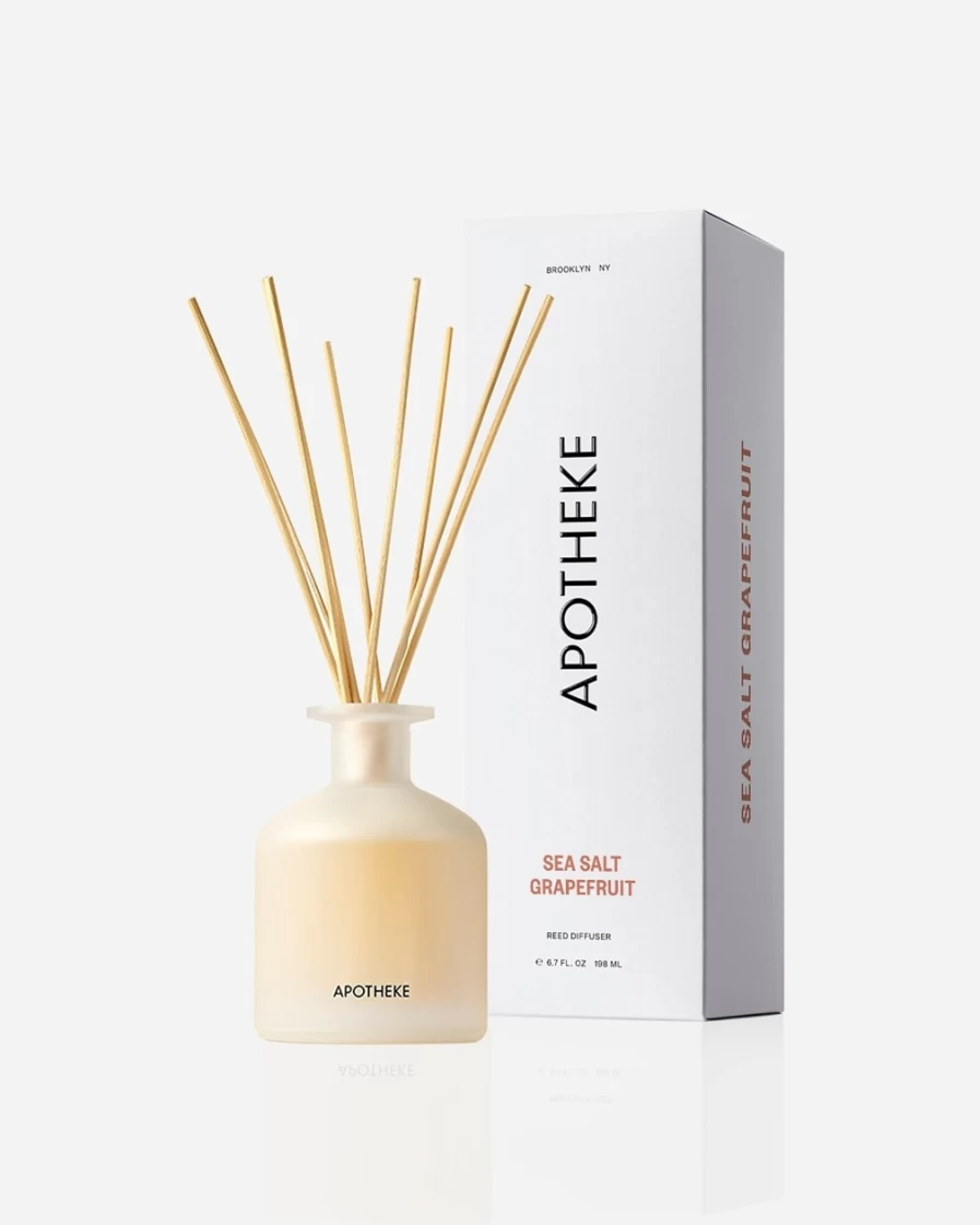J.Crew White Grapefruit Sea Salt Reed Diffuser for Home Fragrance | Apotheke Style