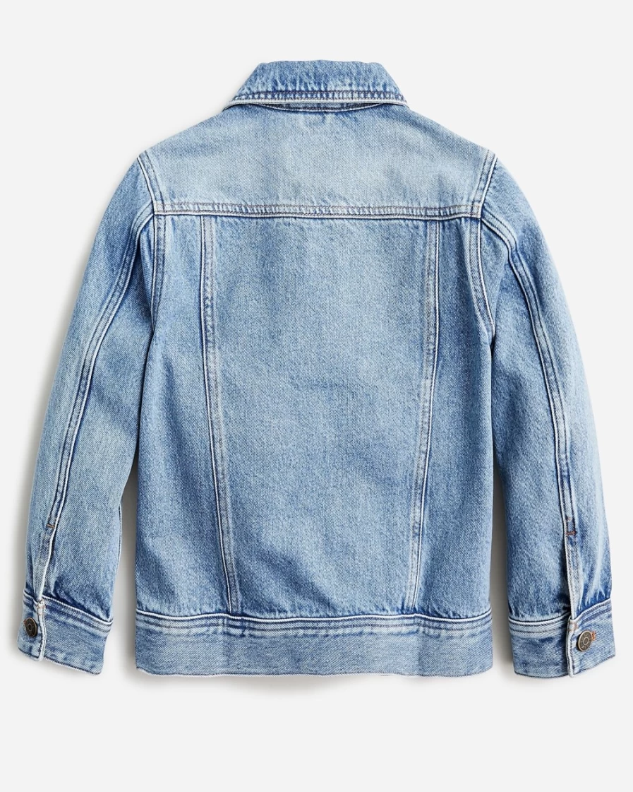 J.Crew Boys' Tidal Wash Denim Jacket for Kids