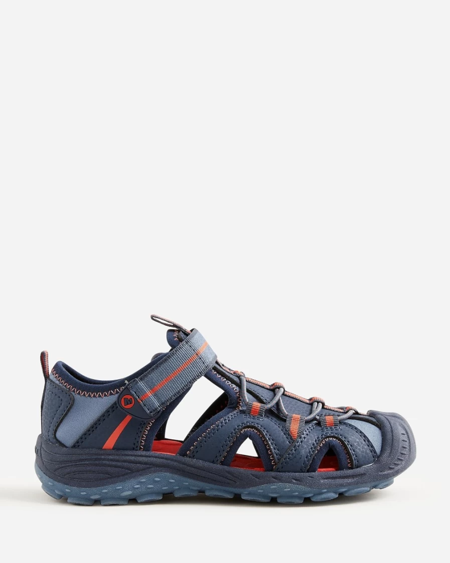 J.Crew Boys' Navy/Orange Hydro 2 Sandals | Kids' Water-Friendly Footwear
