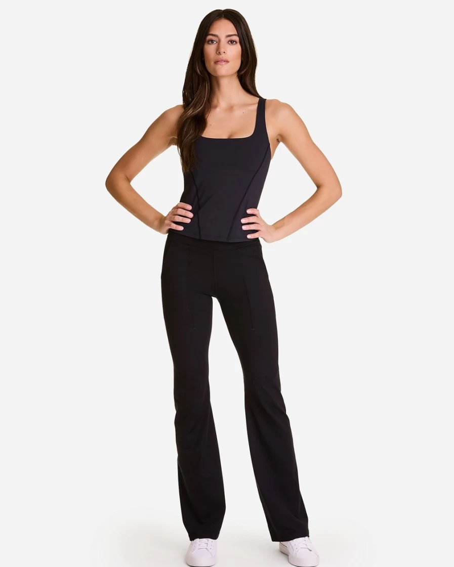 J.Crew Women's Black Alala Muse Shelf Tank Top