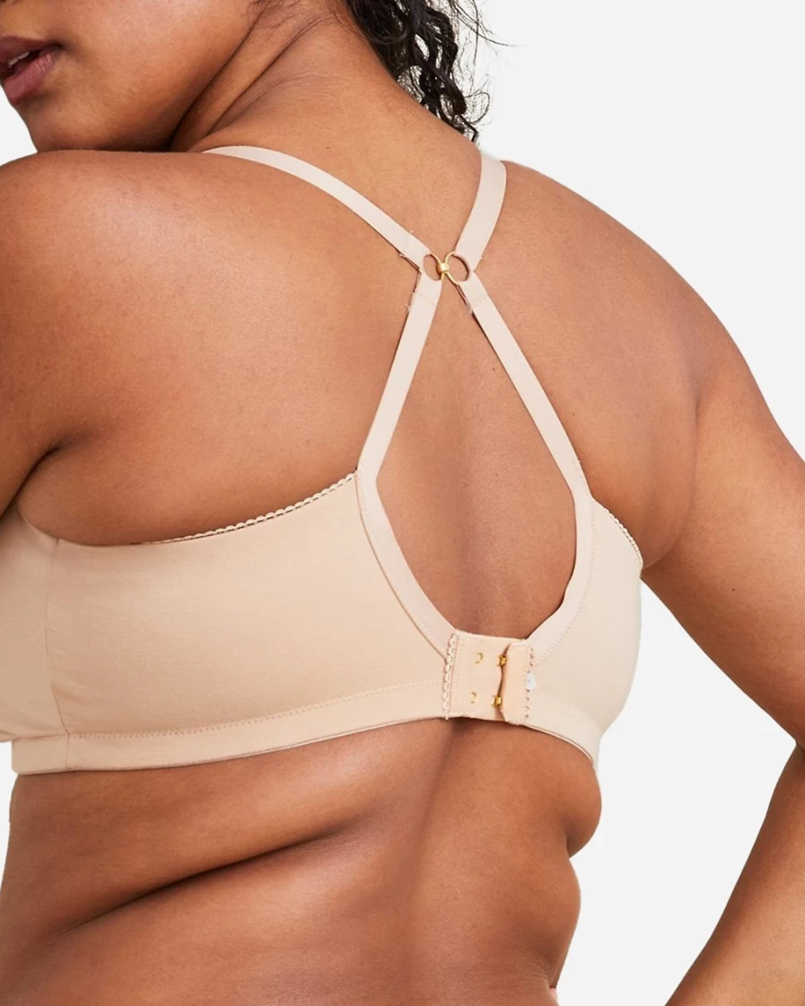 J.Crew Women's Hatch® Everyday Nursing Bra in Sand | Comfortable Maternity Bra for Daily Wear