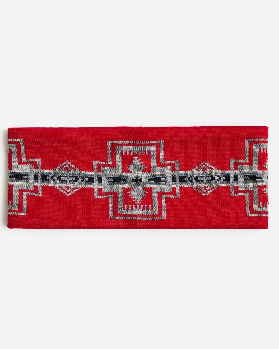 J.Crew Men's Harding Red Wool Headband by Pendleton®