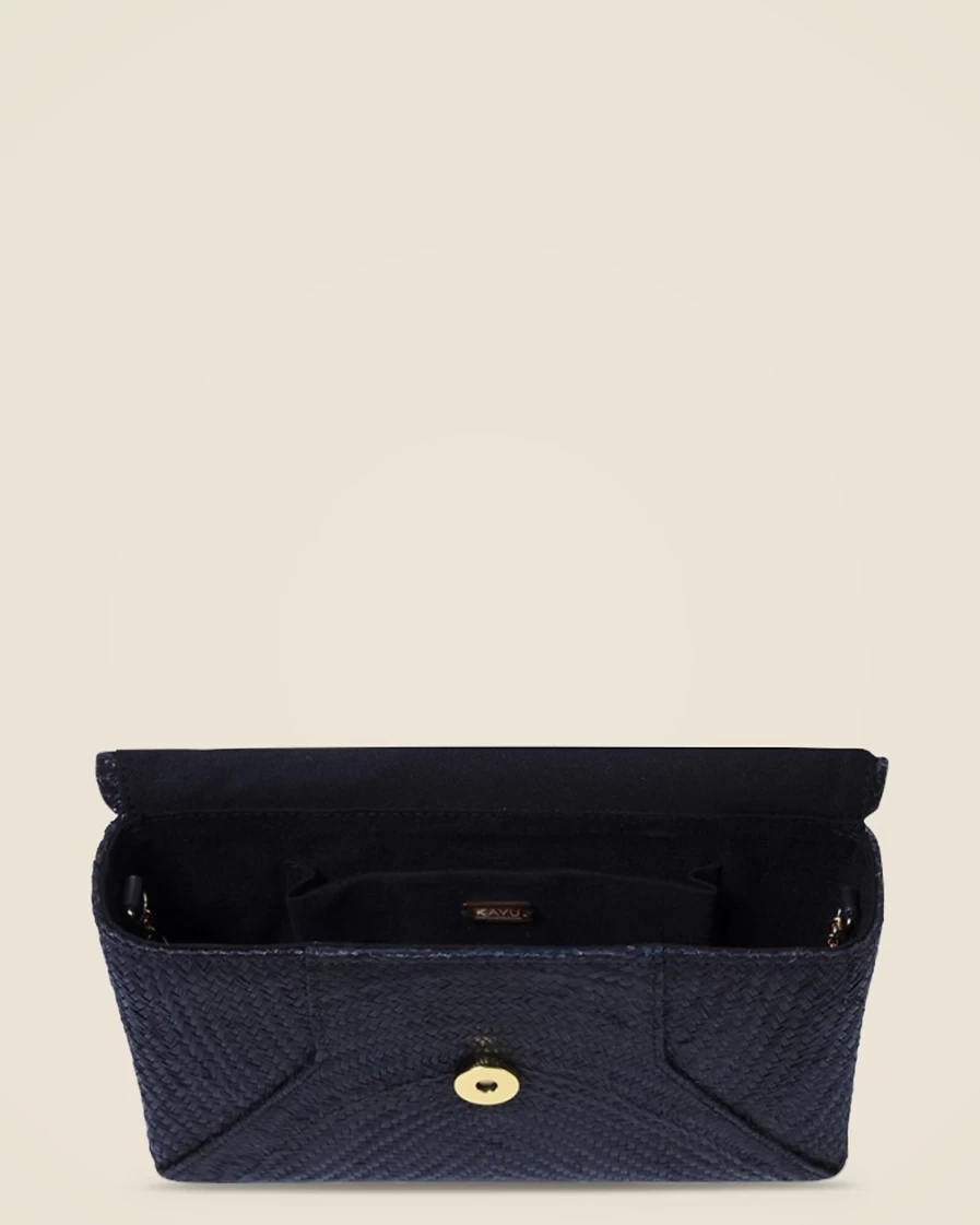 J.Crew Women's Black Kayu Cassia Clutch Bag
